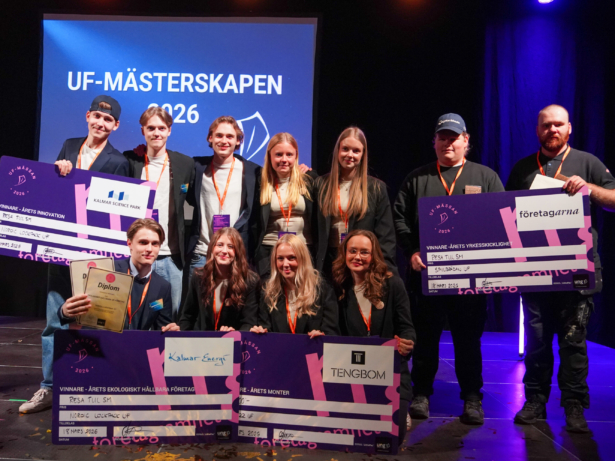 Stora framgångar för Åkrahällskolan på UF-mässa